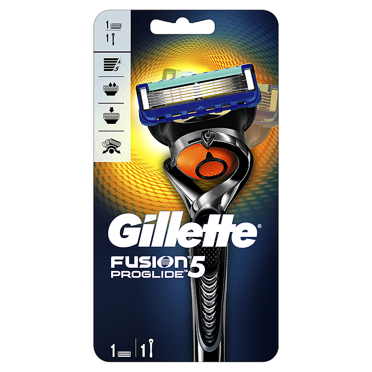 Бритва з 1 змінною касетою - Gillette Fusion ProGlide Flexball — фото N2