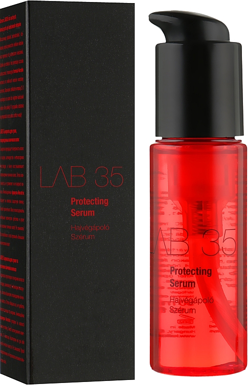 Флюид-сыворотка с натуральным кератином рожкового дерева - Kallos Cosmetics Lab35 Protecting Serum