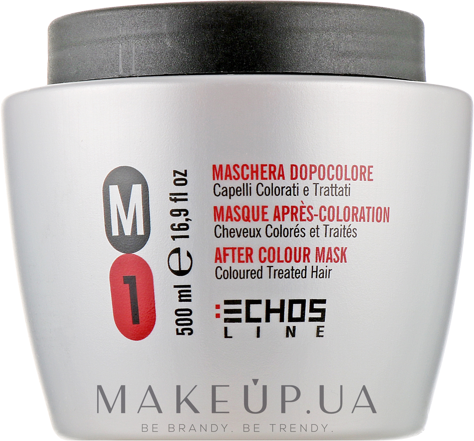 Маска для окрашенных и поврежденных волос - Echosline M1 After Color Mask — фото 500ml