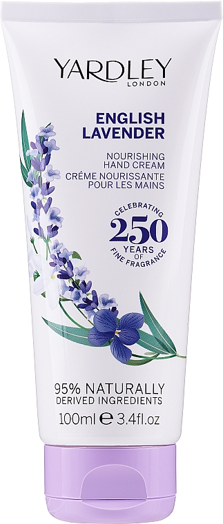 Крем для рук - Yardley English Lavender Nourishing Hand Cream — фото N1