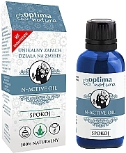 Духи, Парфюмерия, косметика Ароматическое масло "Спокойствие" - Optima Natura N-Active Oil Calmness