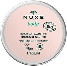 Парфумерія, косметика Твердий дезодорант - Nuxe Body Deodorant Balm 24H