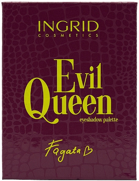 Палетка тіней для повік - Ingrid Cosmetics x Fagata Evil Queen Eyeshadow Palette — фото N2