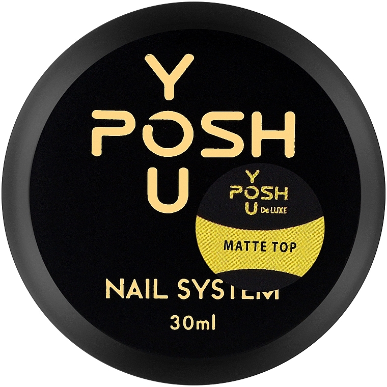 Матове фінішне покриття для гель-лаку без липкого шару - YouPOSH Matte None Wipe Top — фото N1