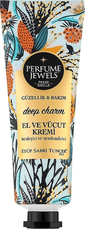 Парфюмированный крем для рук и тела с пчелиным воском и маслом ши - Eyup Sabri Tuncer Deep Charm Cream — фото N1