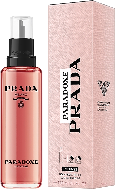 Prada Paradoxe Intense - Парфюмированная вода (сменный блок) — фото N2