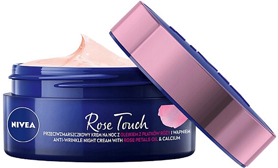 Ночной крем для лица - NIVEA Rose Touch Night Cream — фото N2