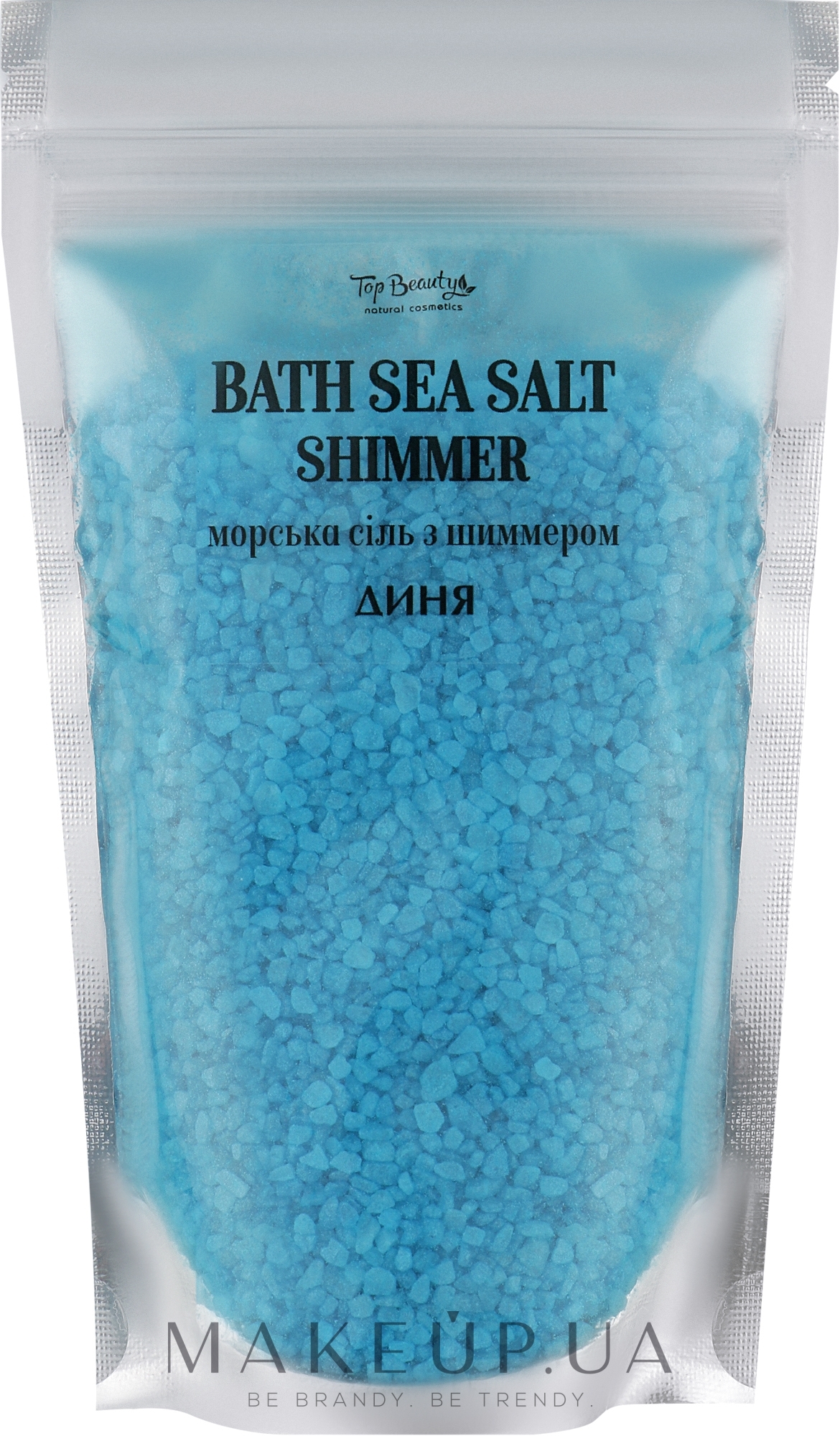 Соль морская с шиммером для ванны "Дыня" - Top Beauty Bath Salt  — фото 250g