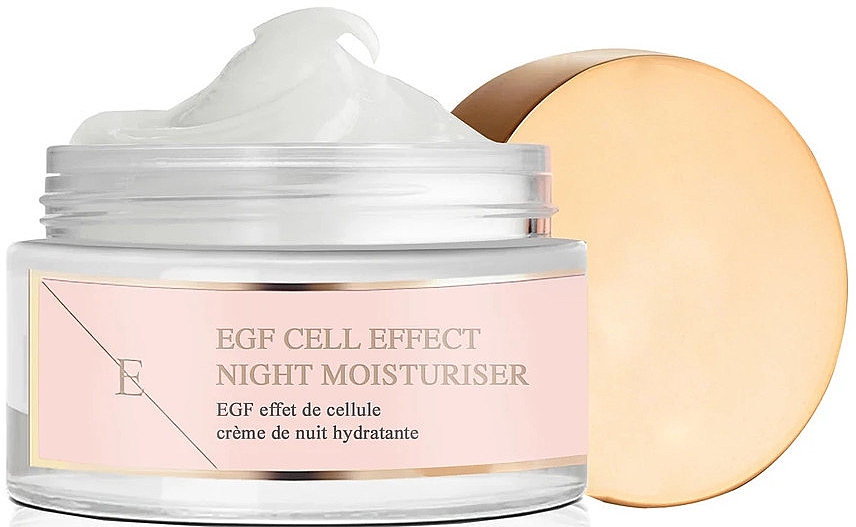 Нічний зволожувальний крем для обличчя - Eclat Skin London EGF Cell Effect Night Moisturiser — фото N2