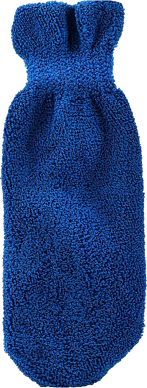 Мочалка-перчатка банная, синяя - Suavipiel Bath Micro Fiber Mitt Extra Soft — фото N1