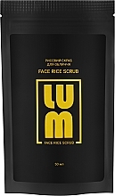 Парфумерія, косметика Рисовий скраб для обличчя - LUM Face Rice Scrub