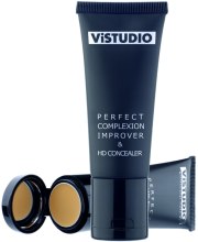 Парфумерія, косметика УЦІНКА Тональна основа + консилер - Vistudio Perfect Complexion Improver & HD Concealer *