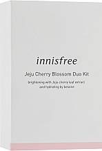 Парфумерія, косметика Набір - Innisfree Jeju Cherry Blossom Duo Kit (toner/50ml + lot/30ml)