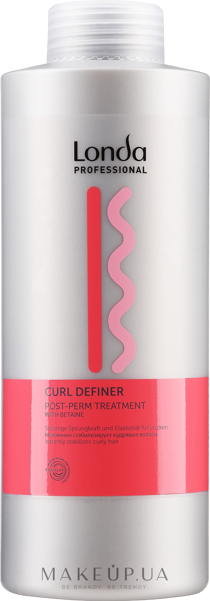 Стабилизатор завитка после химической завивки - Londa Professional Curl Definer — фото 1000ml
