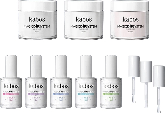Набір, 11 продуктів - Kabos Magic Dip System French Set — фото N2