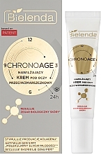 Увлажняющий крем для глаз против морщин - Bielenda Chrono Age 24H Moisturizing Anti-Wrinkle Eye Cream — фото N2