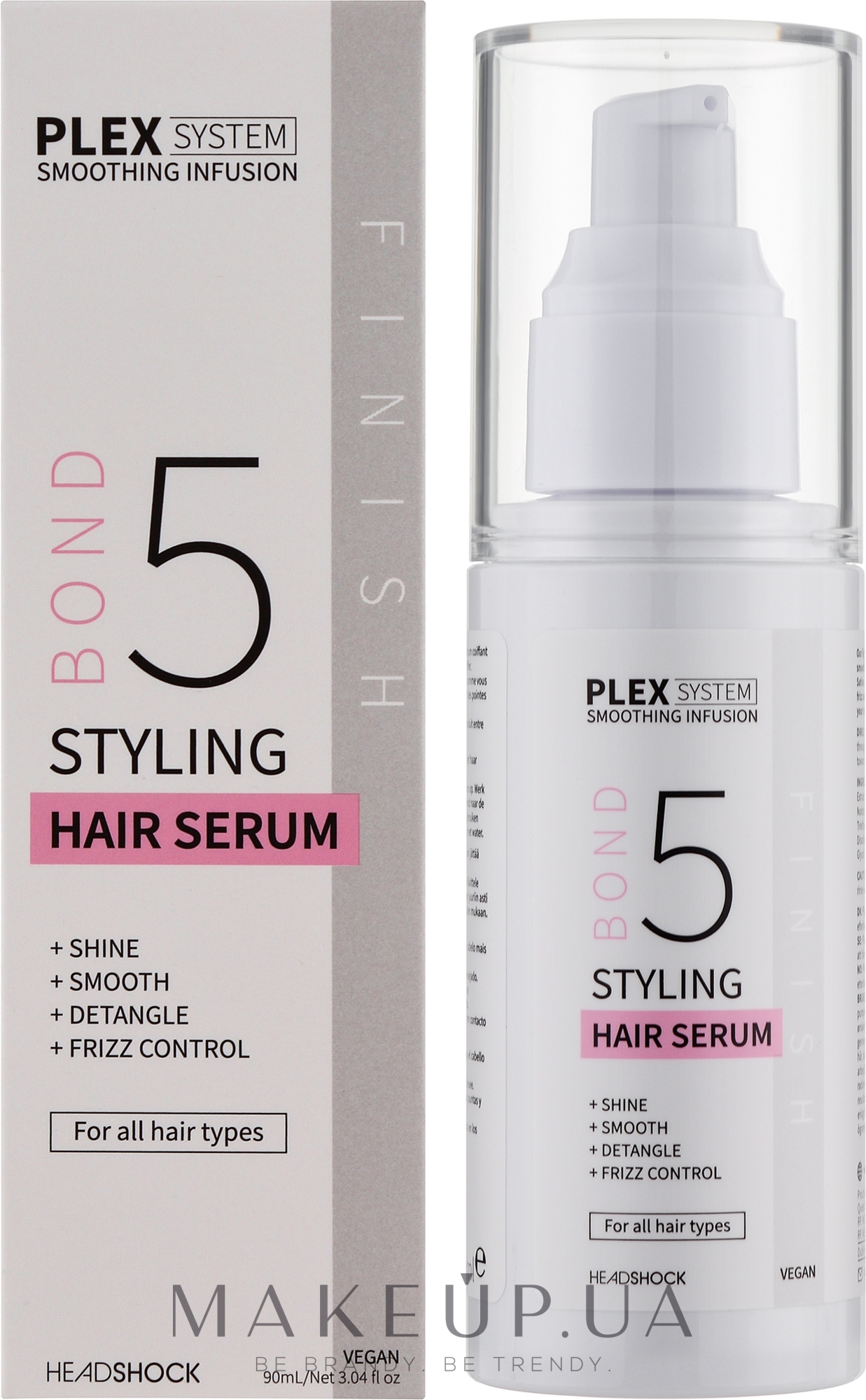 Сыворотка для укладки волос №5 - Headshock Plex System Styling Serum 5 — фото 90ml