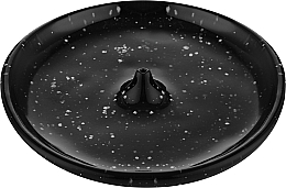 Парфумерія, косметика Підставка для аромапаличок кругла «Cosmic», чорна - Eleven Eleven Aroma