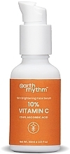 Духи, Парфюмерия, косметика Сыворотка для лица с витамином С - Earth Rhythm 10% Vitamin C Face Serum