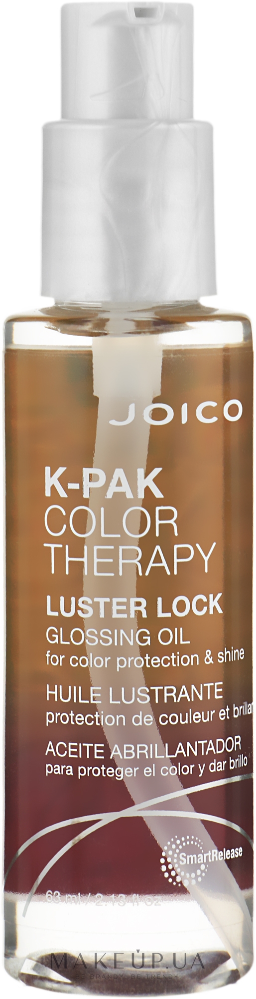 Олія для яскравого блиску - Joico K-Pak Color Therapy Luster Losk Glossing Oil — фото 63ml