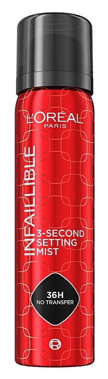 Спрей для фіксації макіяжу - L'Oreal Paris Infallible 3-second Setting Mist — фото N1