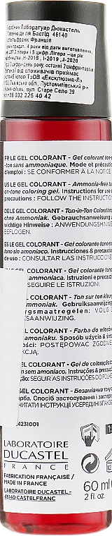 Гелева фарба для волосся 5-1 - Laboratoire Ducastel Subtil XY Men Gel Colorant — фото N2