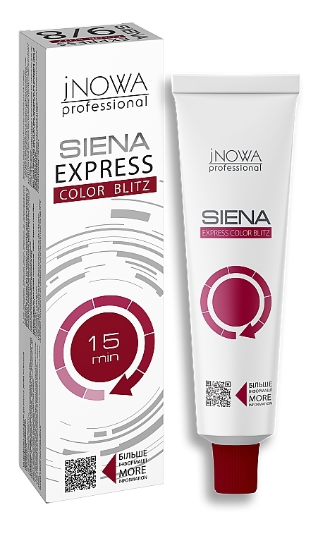 Безаміачна фарба для волосся - jNOWA Professional Siena Express Color Blitz — фото N1