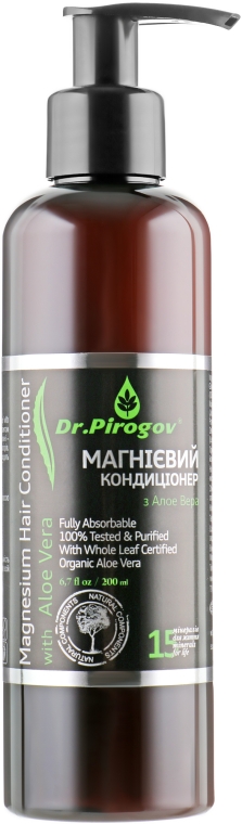 Магнієвий кондиціонер з алое вера - Dr.Pirogov Magnesium Conditioner — фото N2