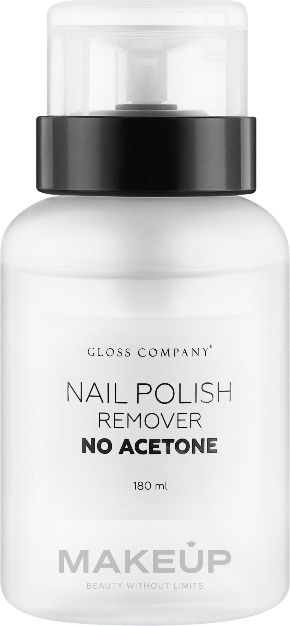 Рідина для зняття лаку - Gloss Company Nail Polish Remover No Acetone — фото 180ml
