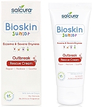 Парфумерія, косметика Дитячий крем "Перша допомога" - Salcura Bioskin Junior Outbreak Rescue Cream