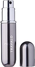 Флакон для парфумів - Travalo Classic HD Easy Fill Perfume Spray Titanium — фото N1