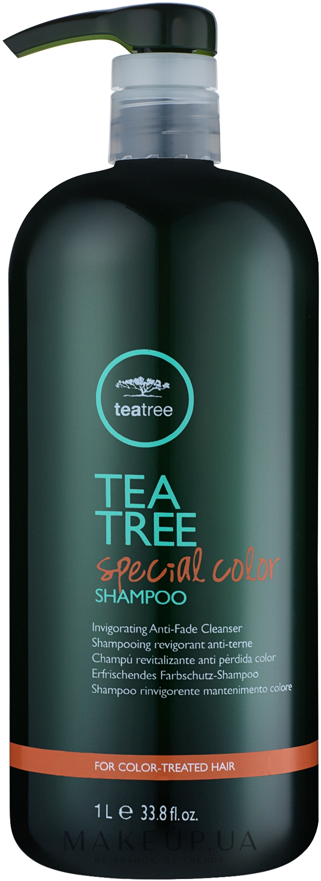 Бодрящий шампунь для окрашенных волос - Paul Mitchell Tea Tree Special Color Shampoo — фото 1000ml