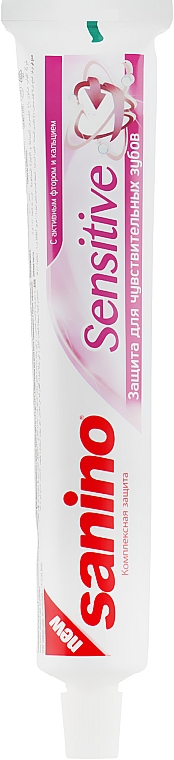 Зубная паста "Защита для чувствительных зубов" - Sanino  — фото N8