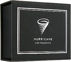 Парфюмированное саше для автомобиля (премиум) - Hurricane Silver Car Fragrance — фото N2