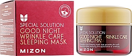 Ретиноловая питательная ночная маска от морщин - Mizon Good Night Wrinkle Care Sleeping Mask — фото N2