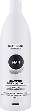Шампунь для чоловіків "Щоденний детокс" - Nextpoint Cosmetics Daily Detox — фото N1