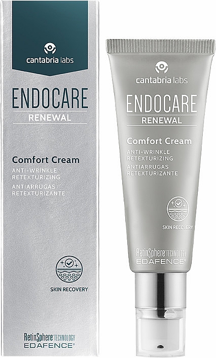 Антивозрастной успокаивающий крем для лица - Cantabria Labs Endocare Renewal Comfort Cream — фото N2