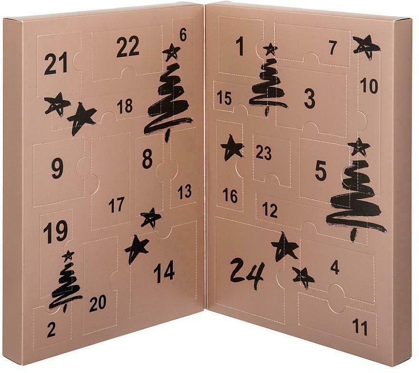 Набор "Адвент-календарь", 24 продукта - Technic Cosmetics Advent Calendar Make Up Beauty Gift Christmas — фото N2