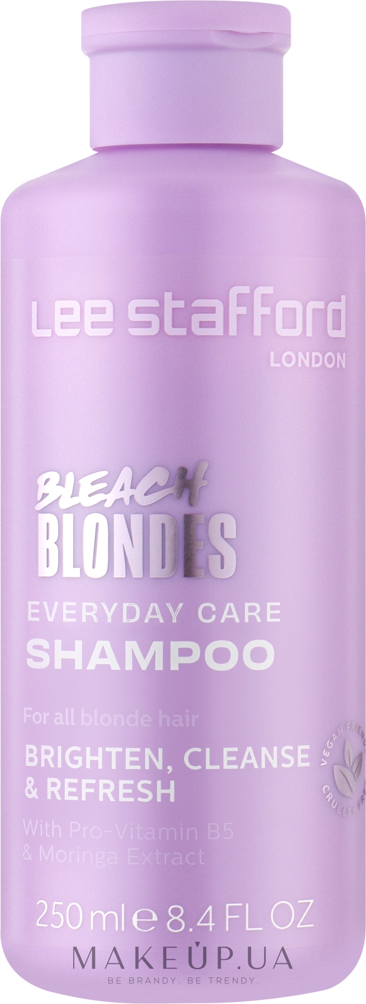 Ежедневный шампунь для осветленных волос - Lee Stafford Bleach Blondes Everyday Care Shampoo — фото 250ml