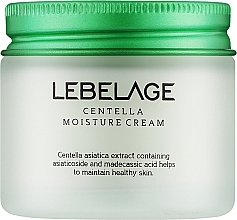 Парфумерія, косметика Зволожувальний крем із центелою - Lebelage Centella Moisture Cream