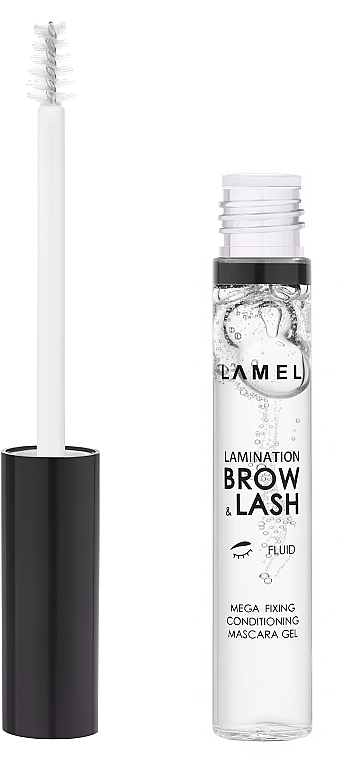 Гель для бровей и ресниц с эффектом ламинирования - LAMEL Make Up Lamination Brow & Lash — фото N3