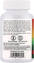 Вітаміни D3 для дітей - NaturesPlus Animal Parade Vit D3 500IU Children’s Chewables — фото N2