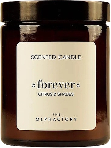 Ароматическая свеча в банке - Ambientair The Olphactory Forever Citrus & Shades Scented Candle — фото N1