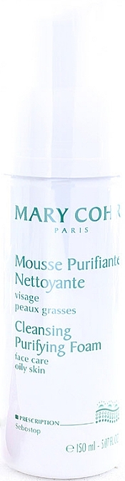 Очищающая пенка для жирной кожи лица - Mary Cohr Mousse Purifiante Nettoyante Salon — фото N1