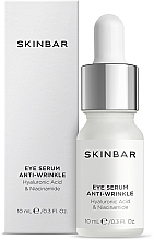 Парфумерія, косметика Сироватка для контуру очей з гіалуроновою  кислотою і ніацинамідом - SKINBAR Hyaluronic Acid & Niacinamide Eye Serum