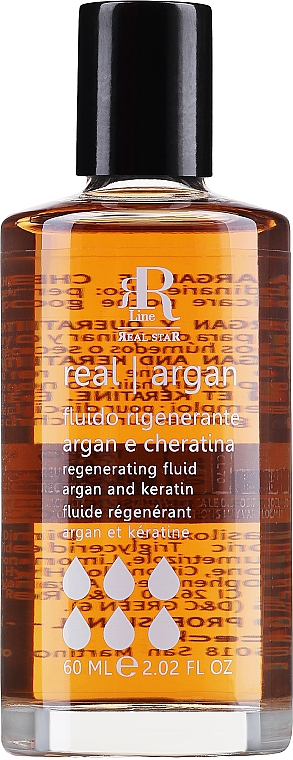 Реструктуризирующий флюид с маслом арганы и кератином - RR Line Argan Star Fluid