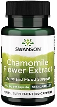 Парфумерія, косметика Трав'яна добавка "Екстракт квіток ромашки" 500 mg - Swanson Chamomile Flower Extract