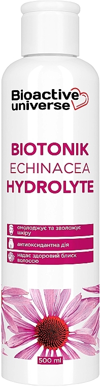 Тонік-гідролат "Ехінацея" - Bioactive Universe Biotonik Hydrolyte — фото N2