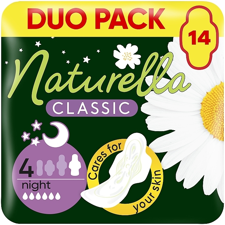 Гигиенические прокладки, 2x7шт - Naturella Classic Night