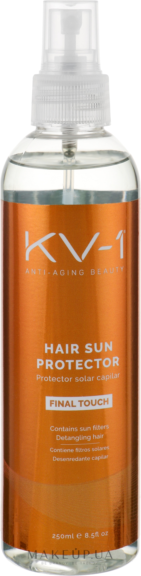 Спрей для защиты волос от солнечных лучей - KV-1 Final Touch Hair Sun Protector — фото 250ml